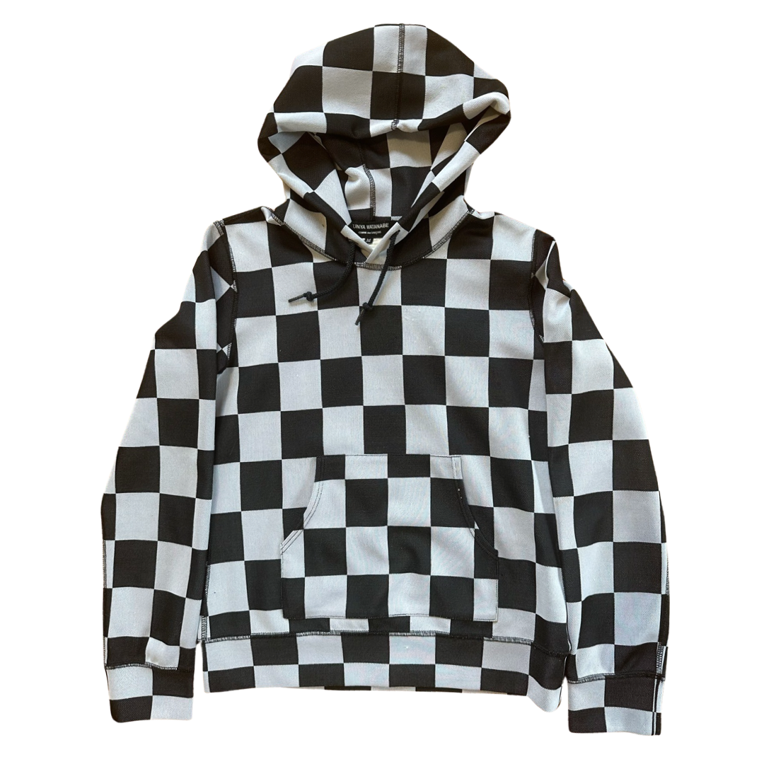 Junya Watanabe Checkered hoodie AW09 Medium Coup de Grace