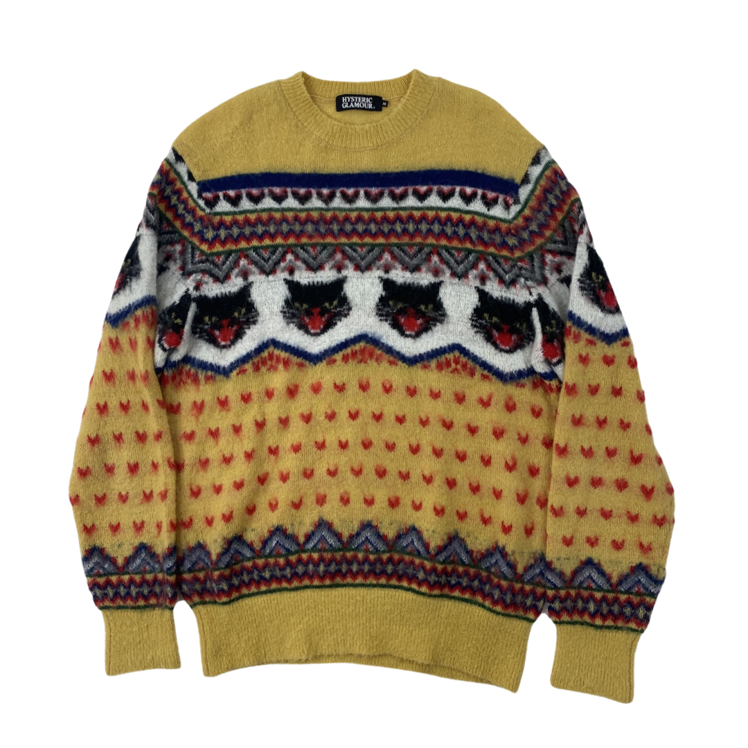 HYSTERIC GLAMOUR Vintage mohair knit-