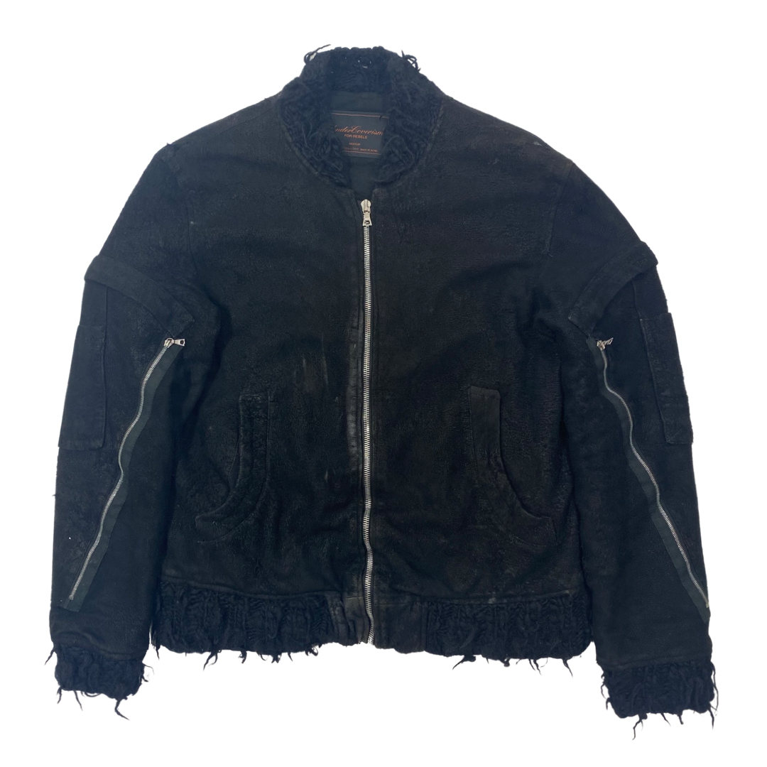 Undercover Blistered Lambskin Jacket AW04-05 Sz Medium