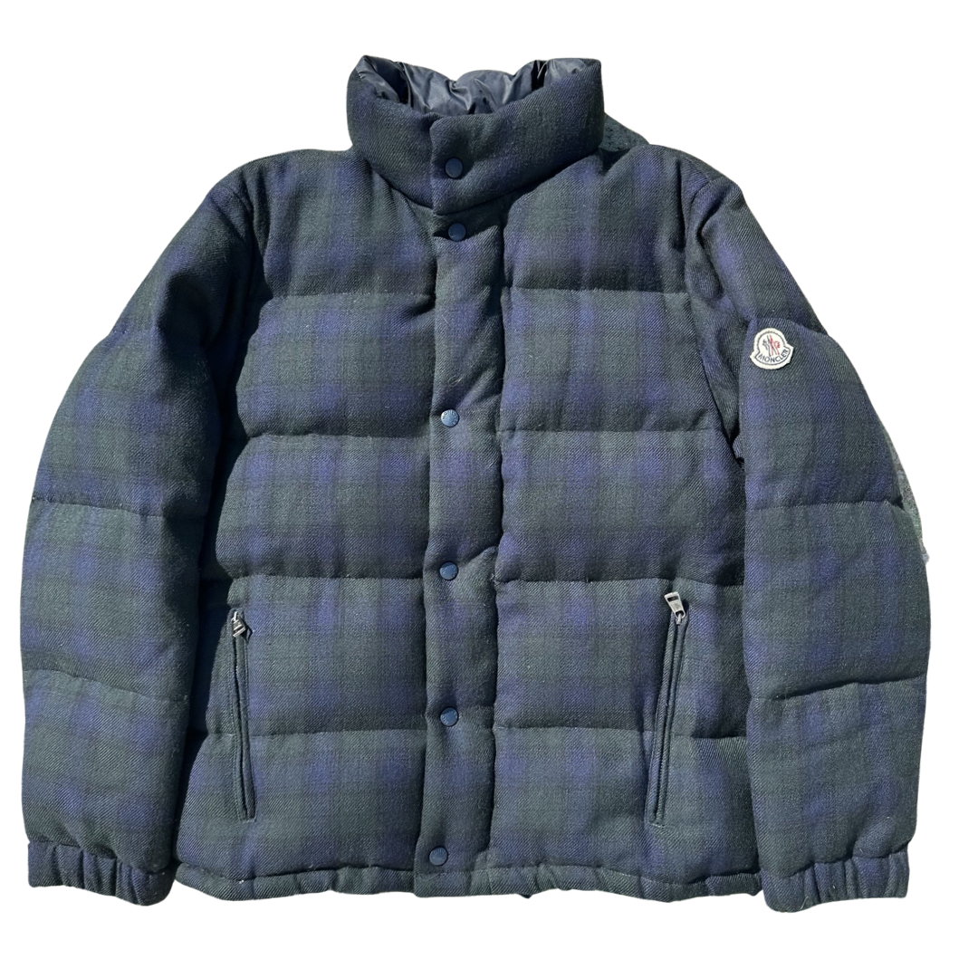 Junya Watanabe x Moncler Plaid Down Puffer AW06-07 Sz Small