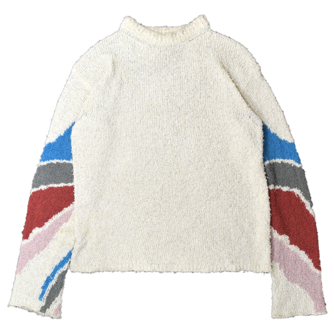 INQUIRE Kiko kostadinov intarsia knit sweater A/W18 “Obscured by