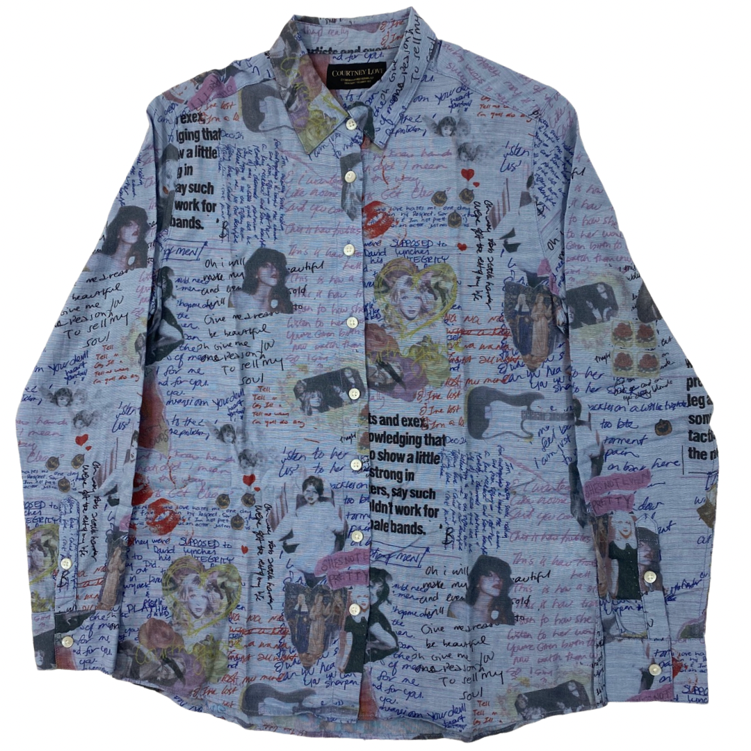 Hysteric Glamour x Courtney alive Button Up Sz Medium – Coup de Grace