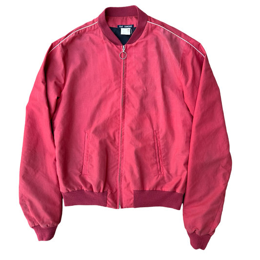 Raf Simons Red Bomber Jacket SS97 Sz 48