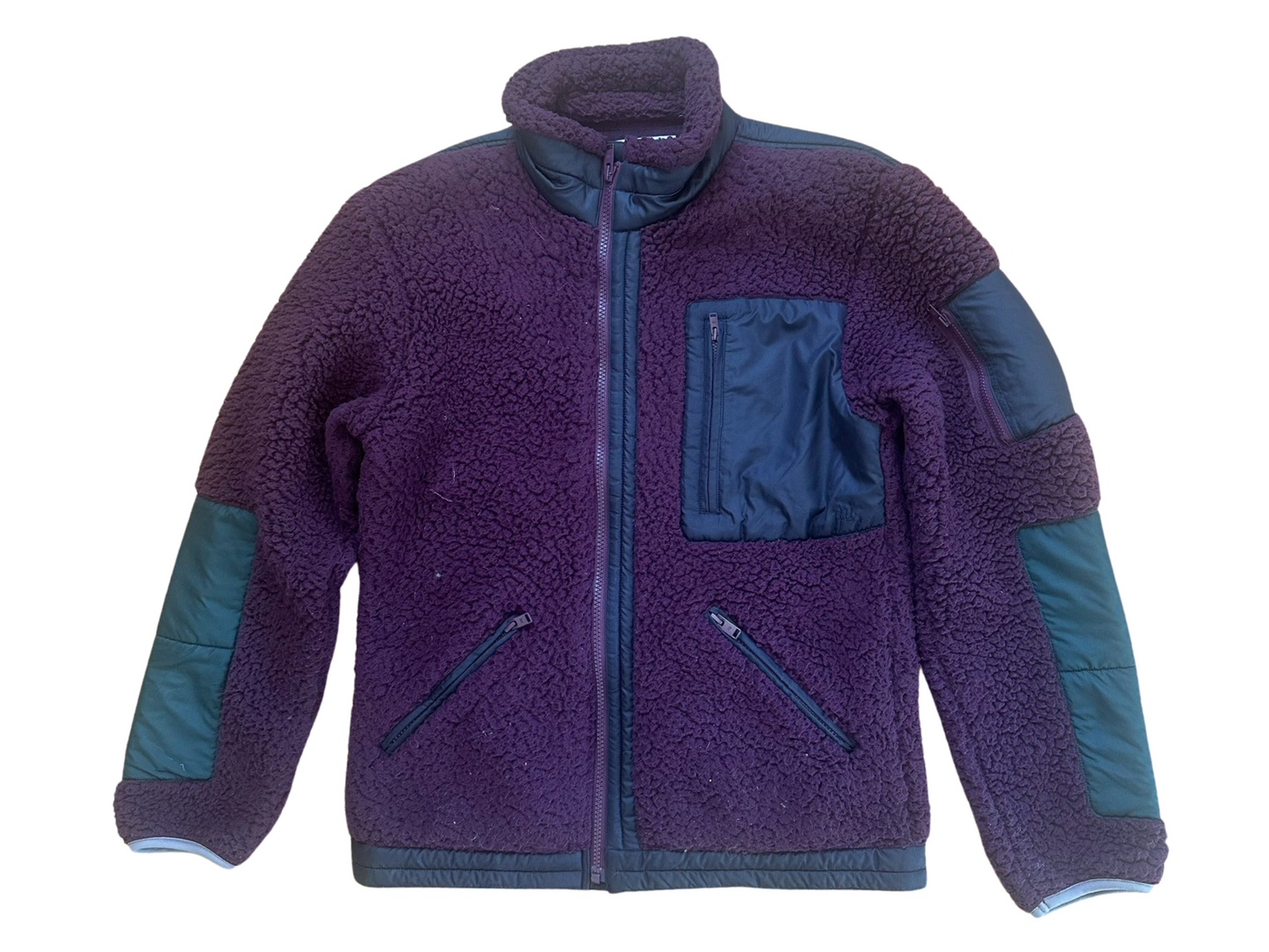 Undercover x Uniqlo Plum Fleece/Sherpa Jacket 2012 Sz Small