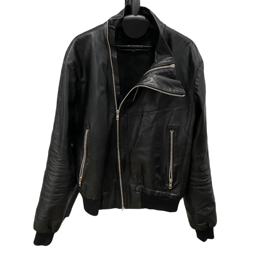 Raf Simons Multi-Zip Leather Jacket AW97-98 Sz 50/Large