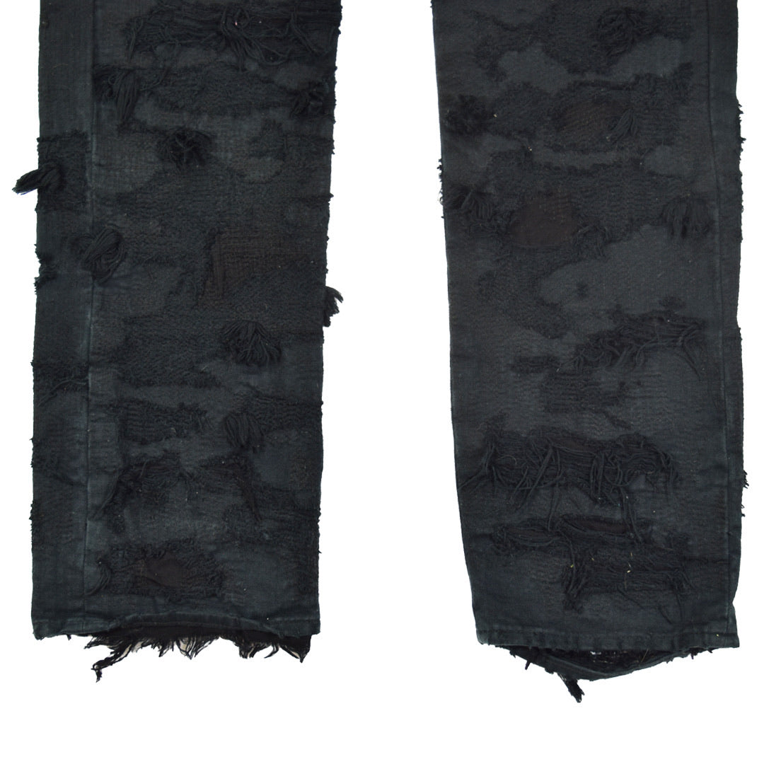 Undercover distressed/satin patched 78 denim A/W09 3/32