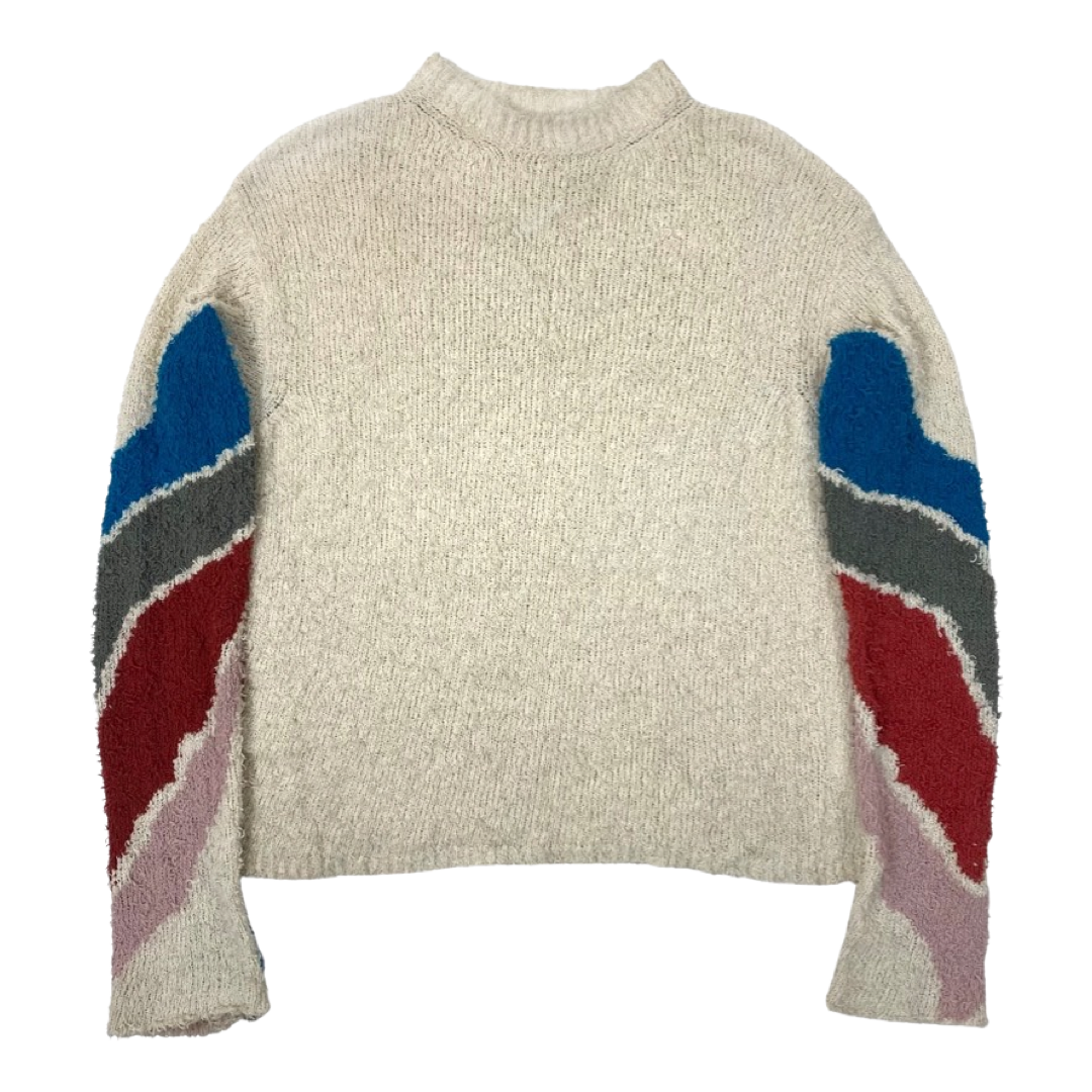 Kiko kostadinov intarsia knit sweater AW18-19 Sz Large