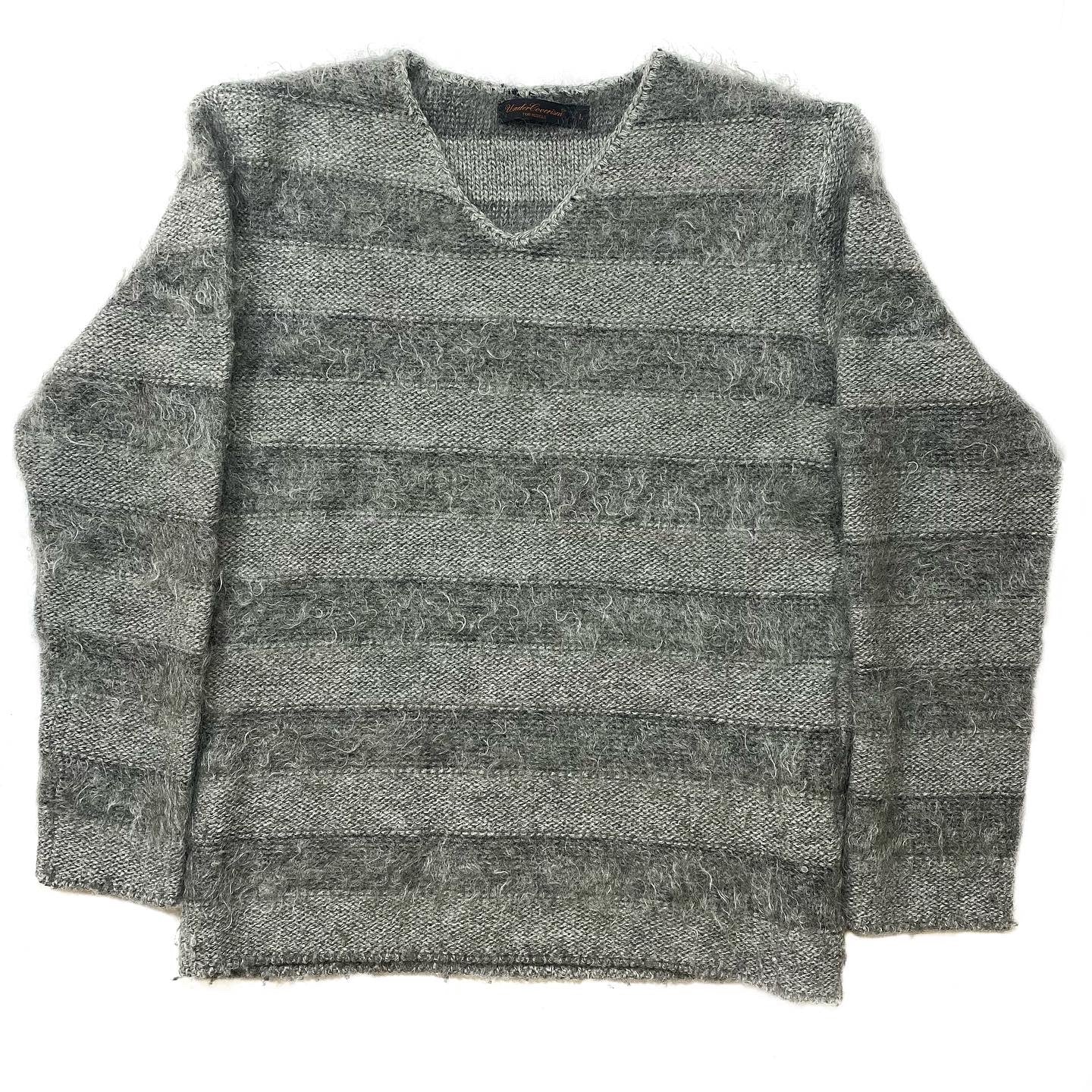 Undercover Striped Mohair Sweater A/W03 “Paperdoll” Large
