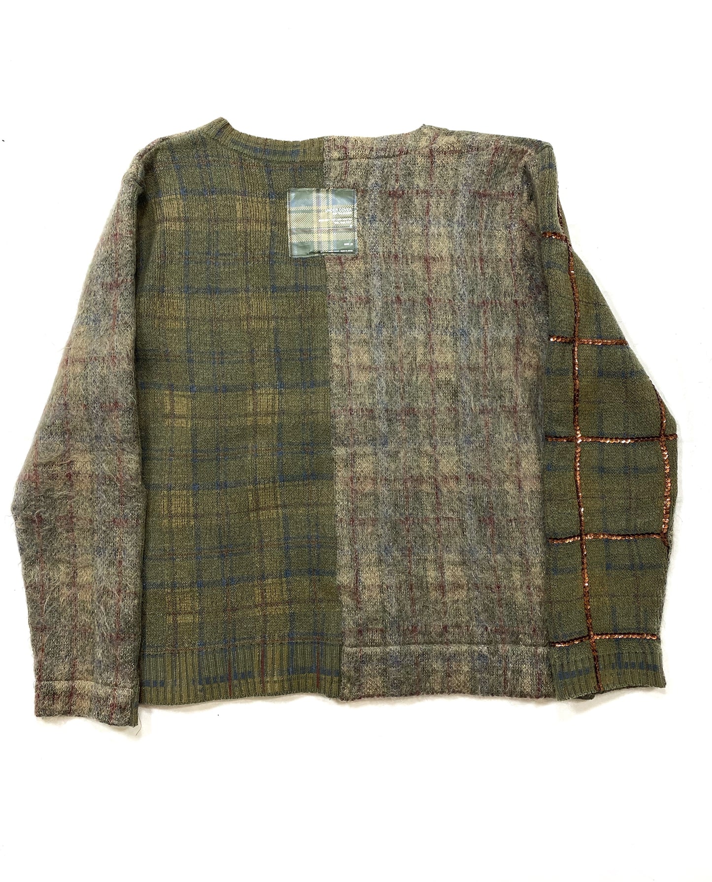 Undercover reconstructed sweater Melting pot A/W00