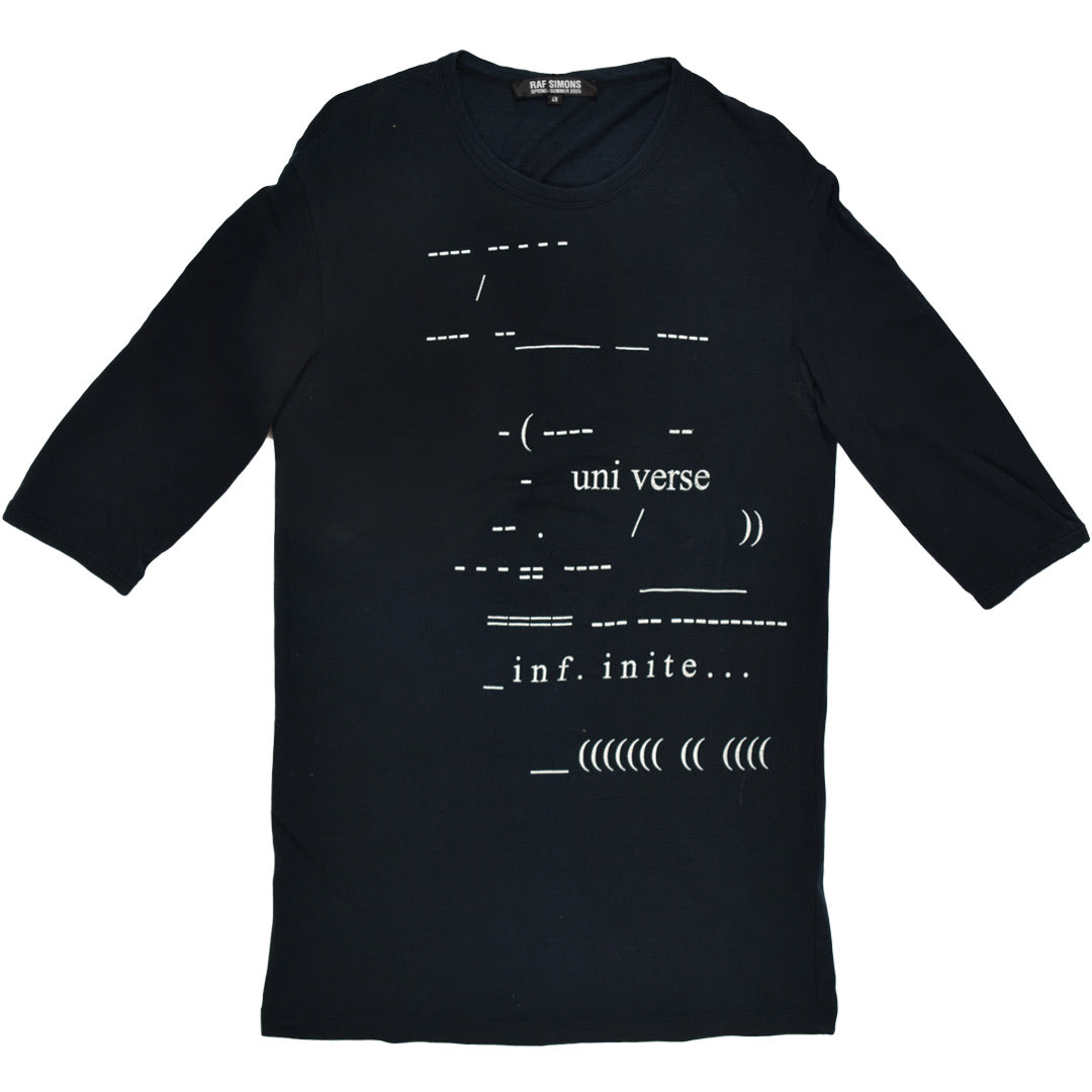 Raf Simons “Universe” 3/4th sleeve t-shirt S/S05 Medium