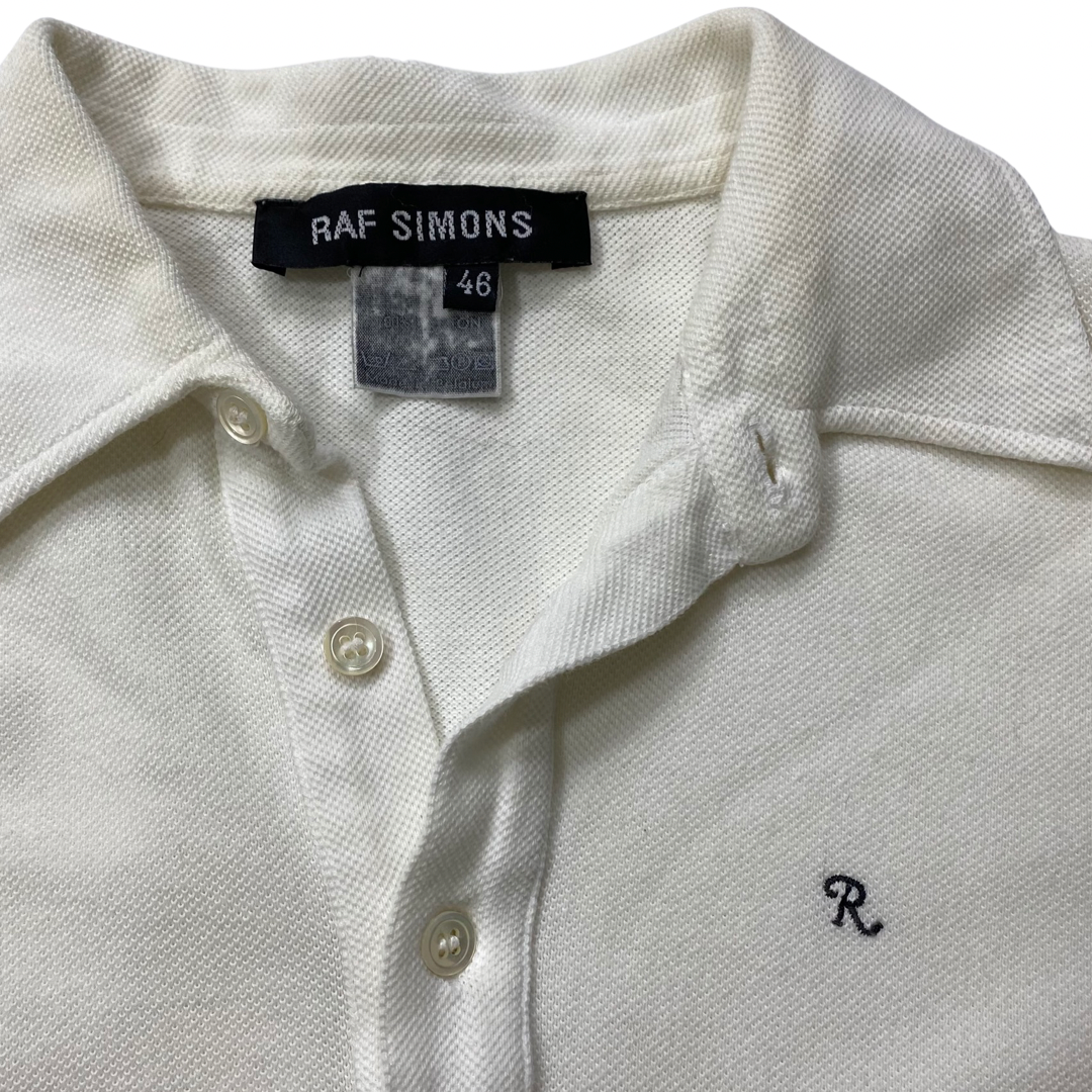 Raf Simons “R” Emblem Collared Shirt S/S99 “Kinetic Youth” Size 46