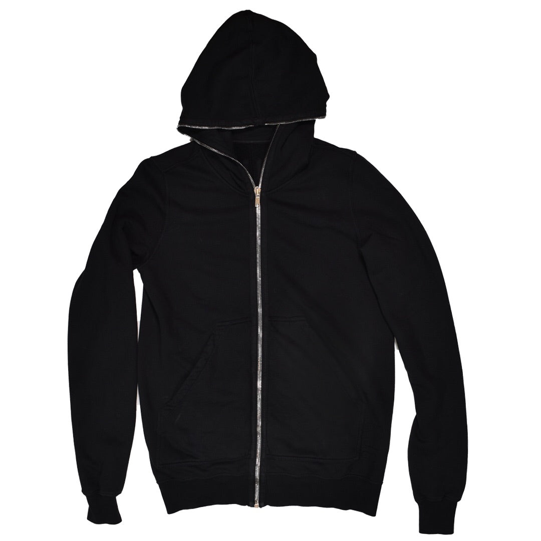 Rick Owens Black Gimp hoodie Medium