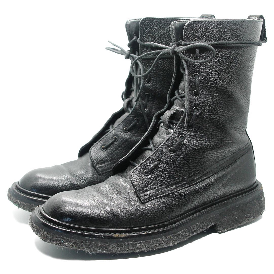 Dior Homme Pebbled Leather Combat Boot A/W07 “Navigate” 40