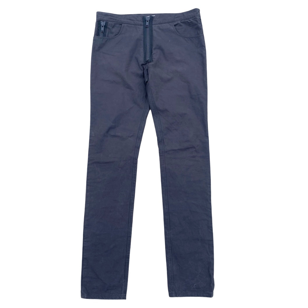 Raf Simons Wax Coated Zipper Pants AW04-05 Sz 50