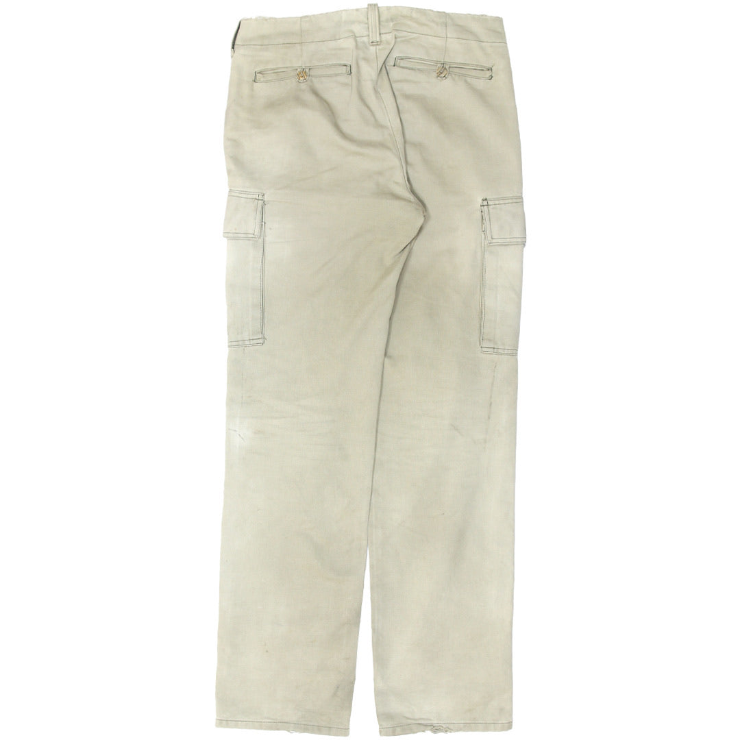 INQUIRE Helmut Lang khaki cargo pants A/W98 46/31