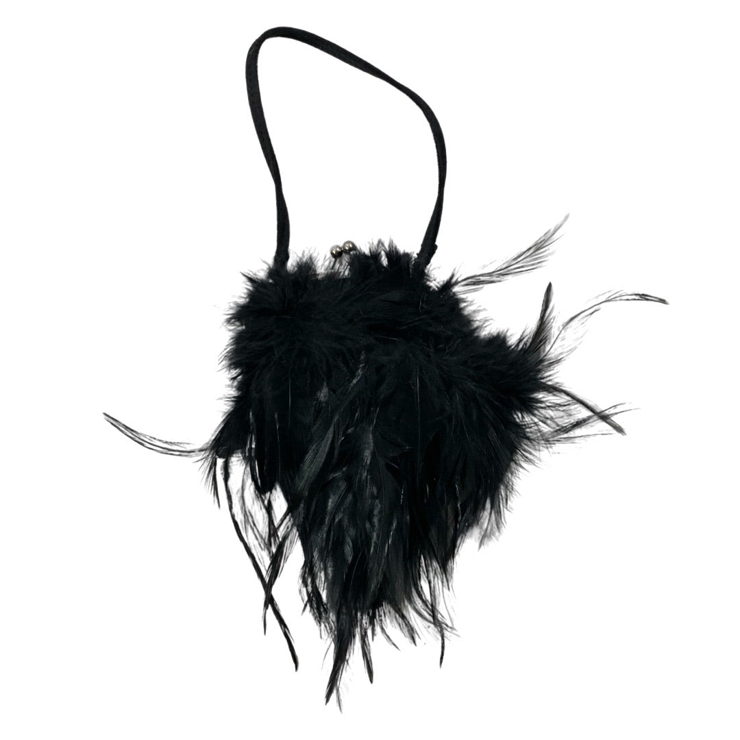Helmut Lang Feather Purse SS98