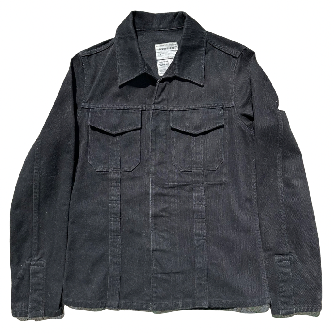 Helmut Lang Denim Shirt Jacket SS03 Sz 46
