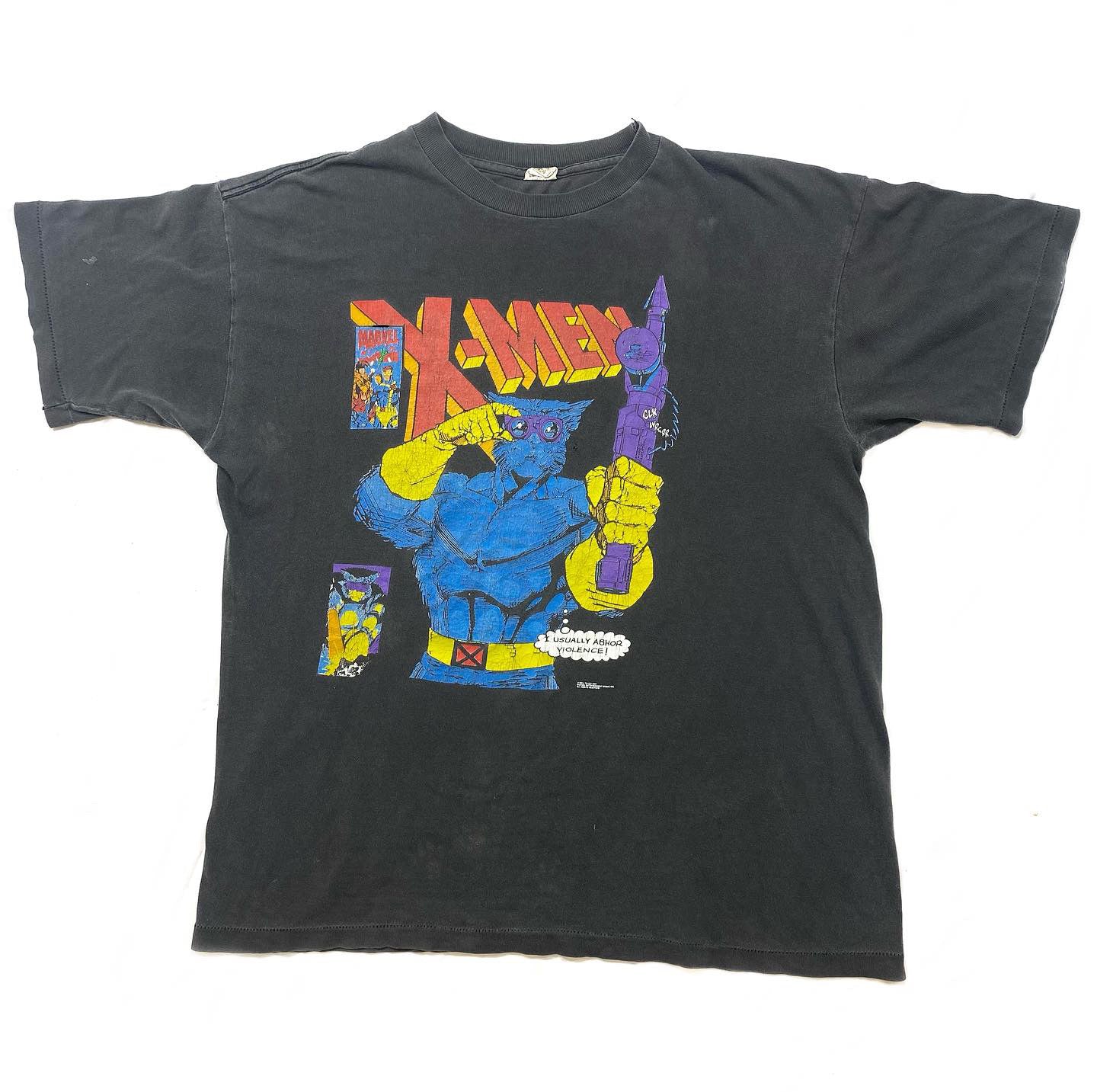 INQUIRE X-Men Beast graphic t-shirt 1993 Large