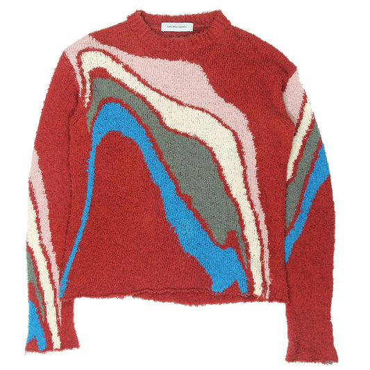 INQUIRE kiko Kostadinov intarsia knit sweater A/W18 Medium