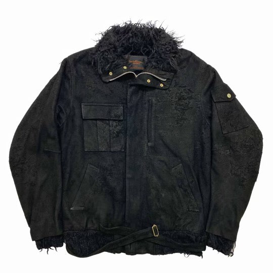 Undercover Blistered Lambskin M-65 A/W04 “But Beautiful” Large