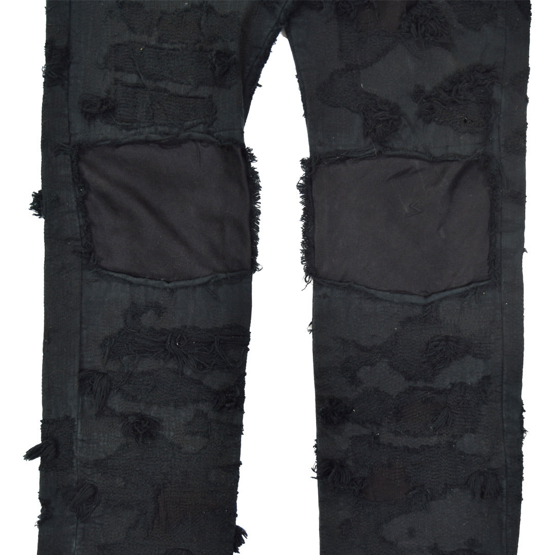 Undercover distressed/satin patched 78 denim A/W09 3/32