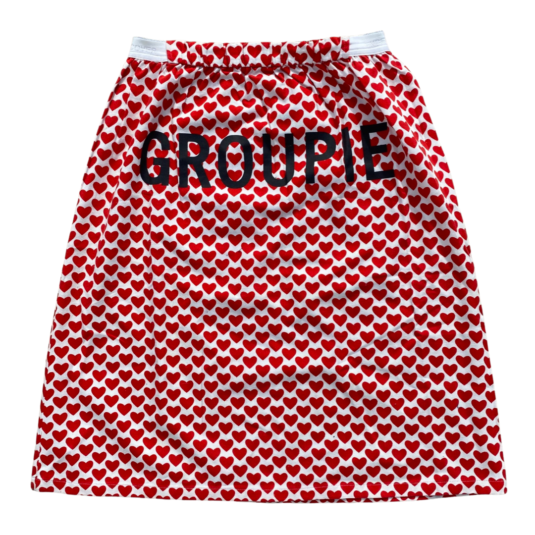 Undercoverism “Groupie” Heart sprint Skirt UndaKoverist SS99 Repro Sz Small